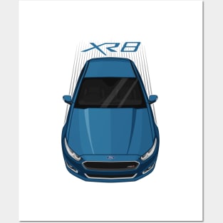 Ford Falcon FG X XR8 - Aero Blue Posters and Art